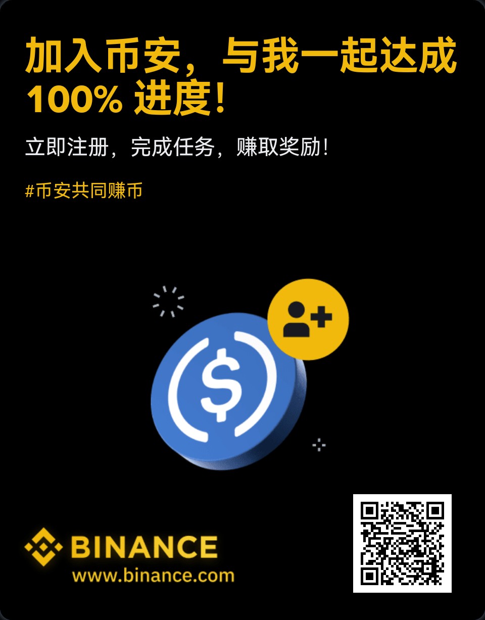 Binance 注册二维码